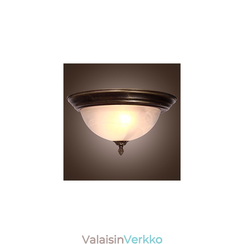 Antiikin inspiroima uppoteline 2 valolla