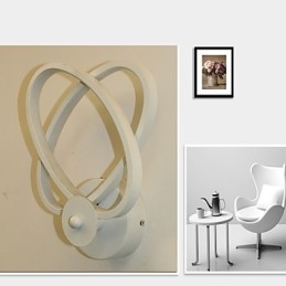 Creative seinävalaisin sängyn seinän käytävän opiskelu muoti alumiinilamppu