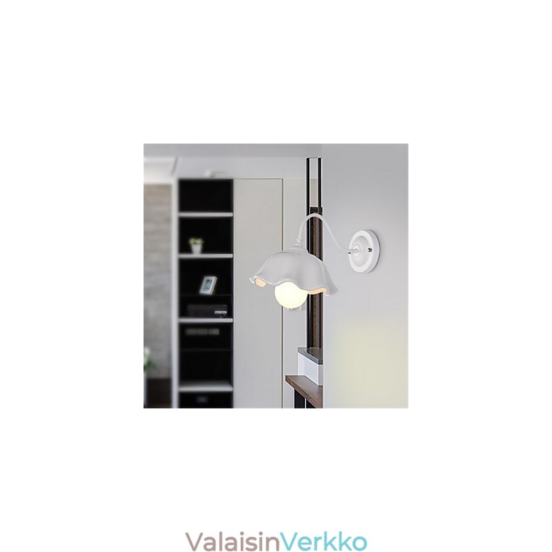 Moderni nykyaikainen maalausominaisuus mini-tyyliselle silmiensuojaukselle ympäröivään valoseinään