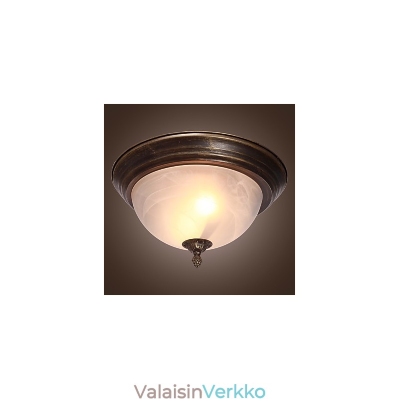 Antiikin inspiroima uppoteline 2 valolla