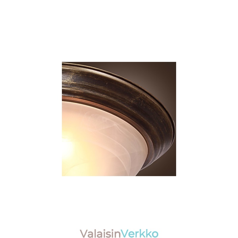 Antiikin inspiroima uppoteline 2 valolla