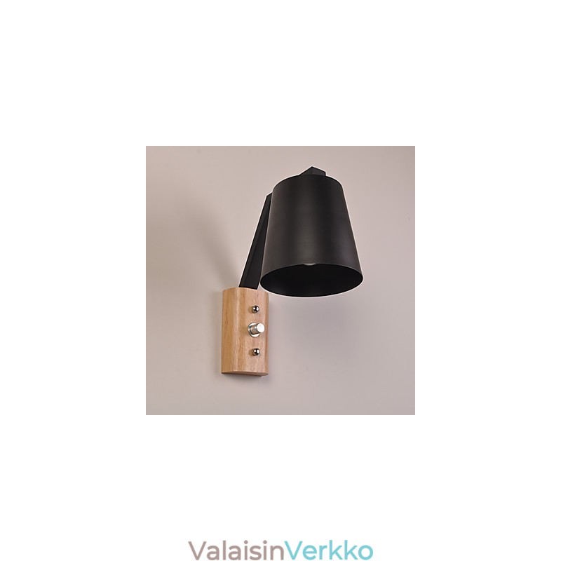 Moderni Contemporary Country Black Oxide -viimeistelyominaisuus Downlight-seinävalaisimiin