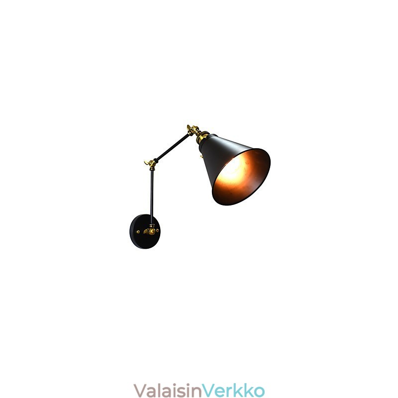 Rustic Lodge Perinteinen klassinen maalausominaisuus Downlight-seinävalaisimille