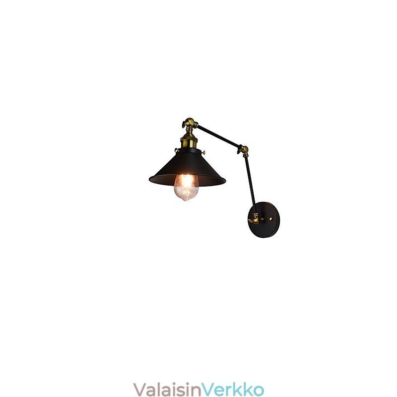 Rustic Lodge Perinteinen klassinen maalausominaisuus Downlight-seinävalaisimille