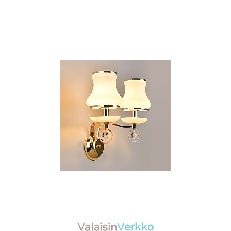 Moderni nykyaikainen galvanoitu ominaisuus Crystal Mini Style -silmäsuojausseinävalaisimiin