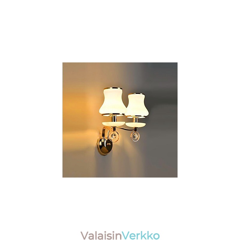 Moderni nykyaikainen galvanoitu ominaisuus Crystal Mini Style -silmäsuojausseinävalaisimiin