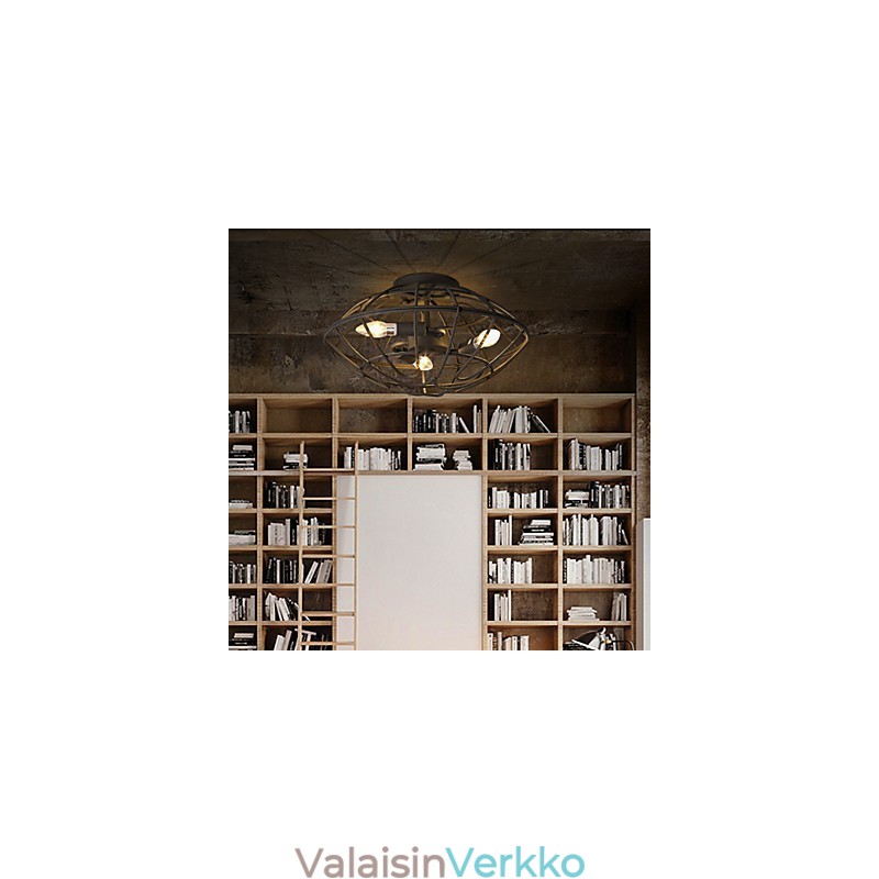 Retro mini-tyylinen maalaus metalliin uppoteline