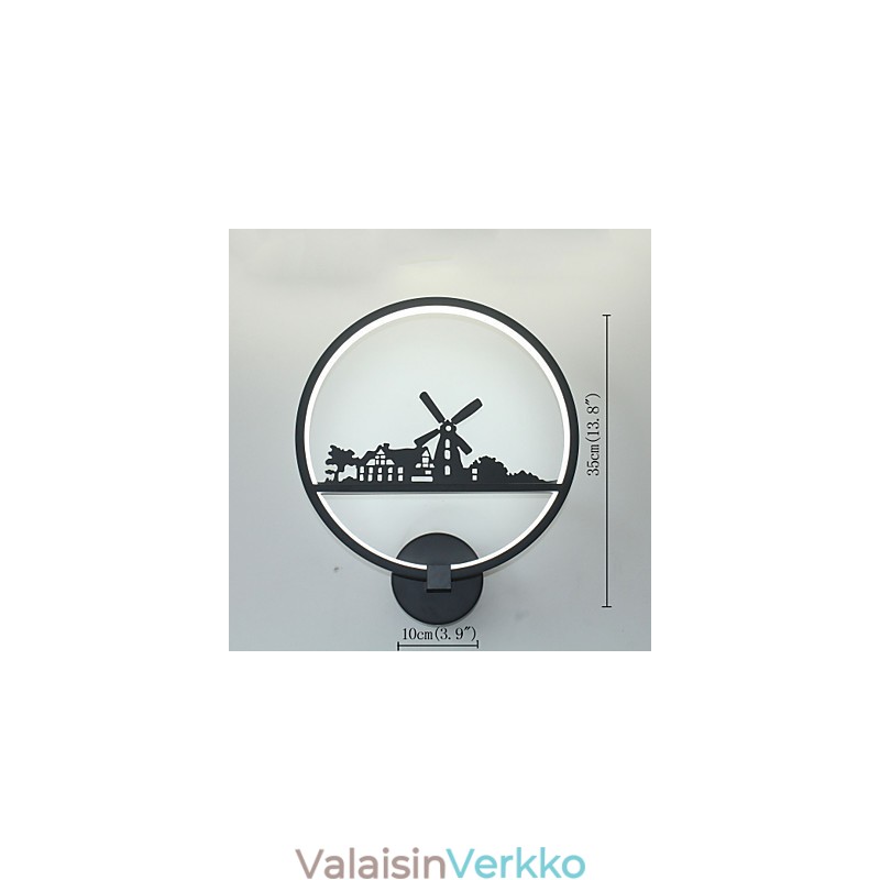 Moderni nykyaikainen maalausominaisuus Ambient Light -seinävalaisimille