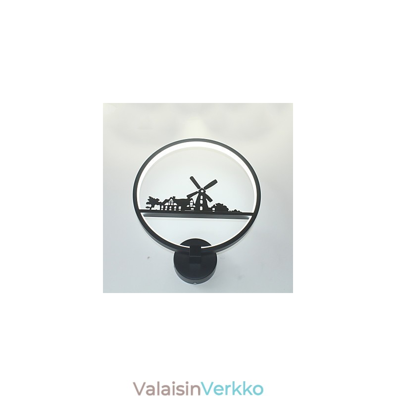 Moderni nykyaikainen maalausominaisuus Ambient Light -seinävalaisimille