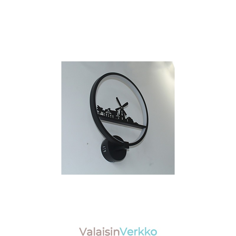 Moderni nykyaikainen maalausominaisuus Ambient Light -seinävalaisimille