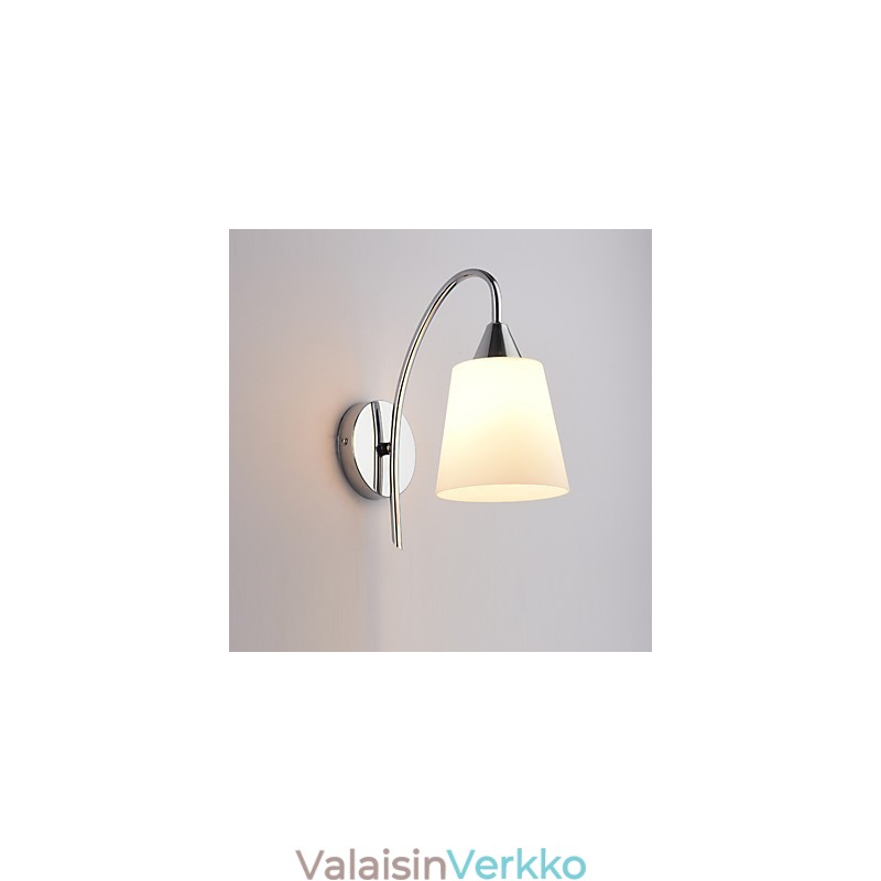 Lasinen seinävalaisin Seinävalaisimet metallijalusta seinävalaisimelle