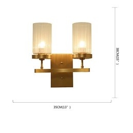Perinteinen Classic Country Brass -ominaisuus mini-tyyliselle seinävalaisimille