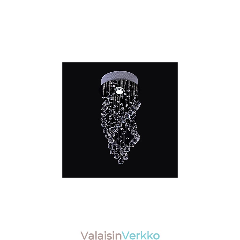 Moderni nykyaikainen Crystal Crystal Crystal Flush Mount