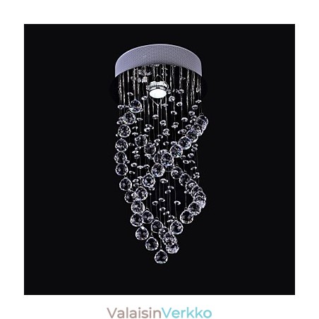 Moderni nykyaikainen Crystal Crystal Crystal Flush Mount