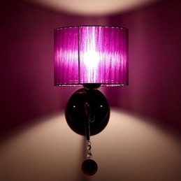 Moderni nykyaikainen sähköpinnoitettu ominaisuus uplight seinävalaisin seinävalaisin