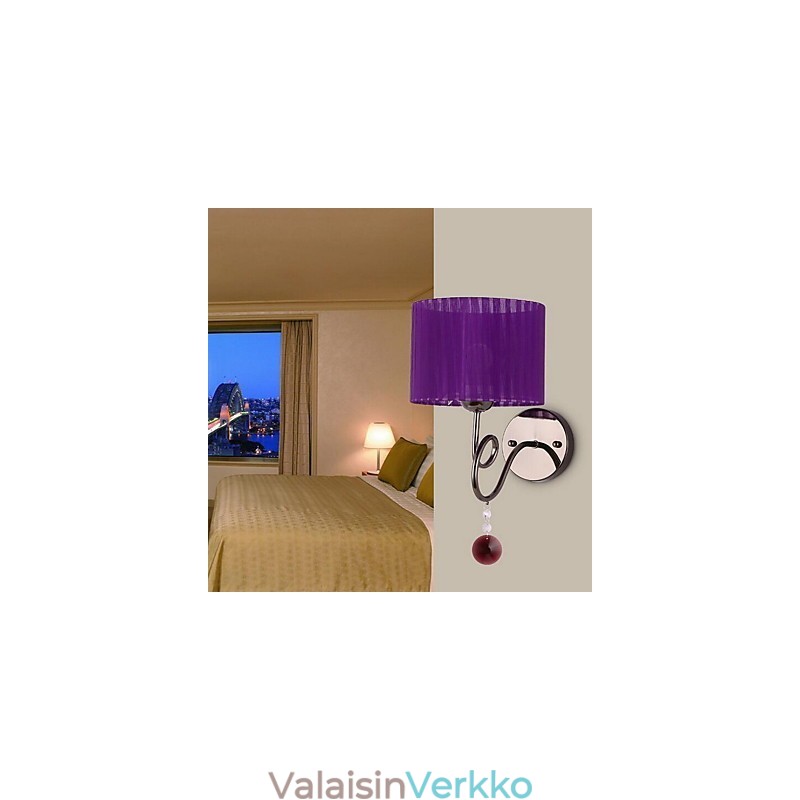 Moderni nykyaikainen sähköpinnoitettu ominaisuus uplight seinävalaisin seinävalaisin