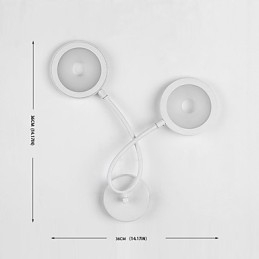Moderni nykyaikainen maalausominaisuus Ambient Light -seinävalaisimille