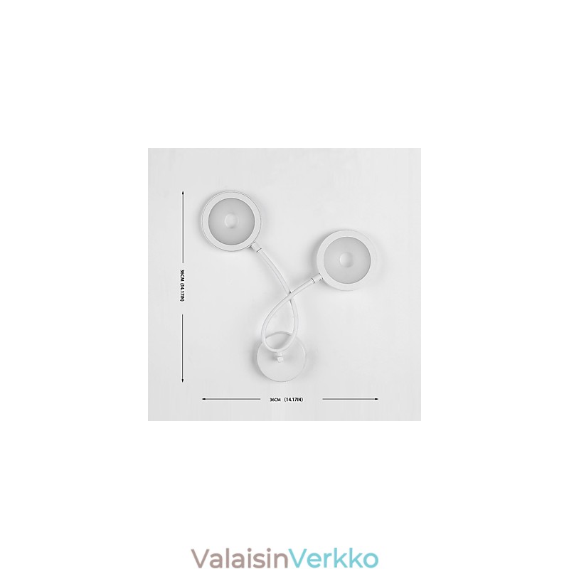 Moderni nykyaikainen maalausominaisuus Ambient Light -seinävalaisimille