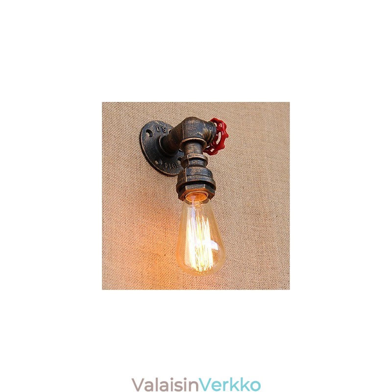 Nostalgia Yksinkertainen vesiputki koristeellinen pieni seinävalaisin seinävalaisin