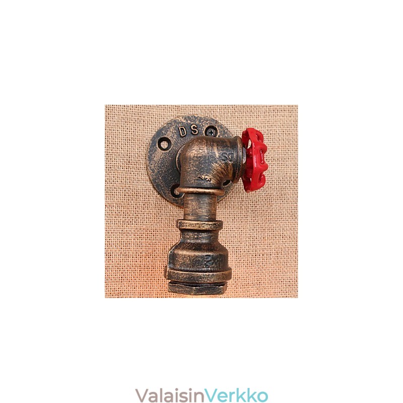 Nostalgia Yksinkertainen vesiputki koristeellinen pieni seinävalaisin seinävalaisin