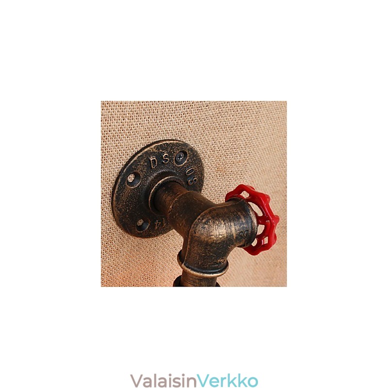 Nostalgia Yksinkertainen vesiputki koristeellinen pieni seinävalaisin seinävalaisin