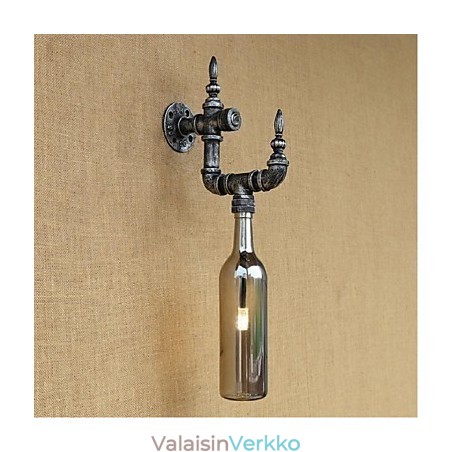 Retro Nostalgia Switch Kahvila Baari Ravintola Käytävä Vesiputki Pullo Seinälamppu Retro Nostalgia Switch Kahvila Baari Ravintola Käytävä Vesiputki Pullo Seinälamppu