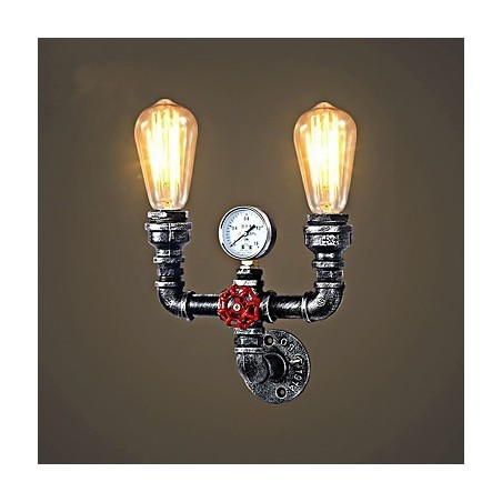 2 Heads Vintage Industrial Metal Wall Lights Ravintola Kahvila Baari Sisustusvalaistus 2 Heads Vintage Industrial Metal Wall Lights Ravintola Kahvila Baari Sisustusvalaistus