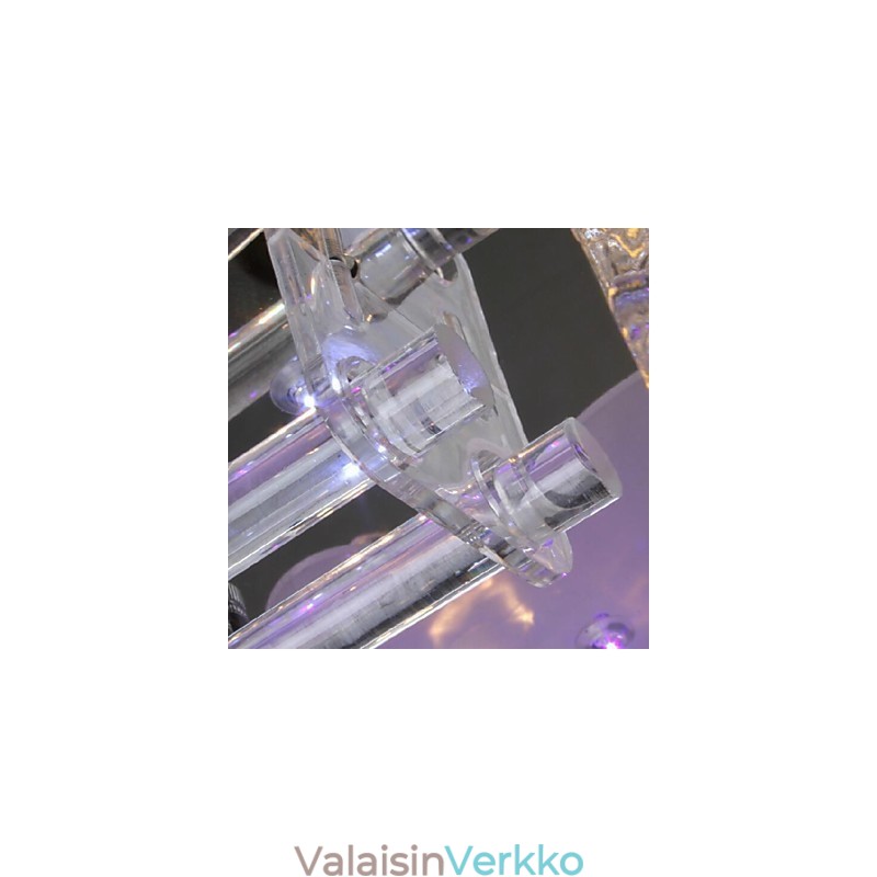 Moderni nykyaikainen kristalli galvanoitu lasi uppoteline