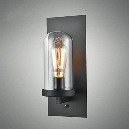 Luova moderni minimalistinen Ravintola Baari Amerikkalainen maalaiskäytävä portaat Edison seinä yksi otsalampun lasi