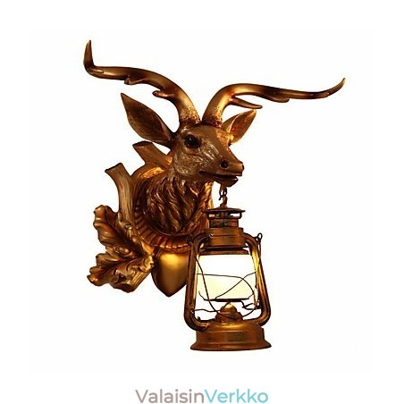 Moderni nykyaikainen perinteinen klassinen maalaismainen Lodge-maalausominaisuus minityyliseen ympäristövaloon