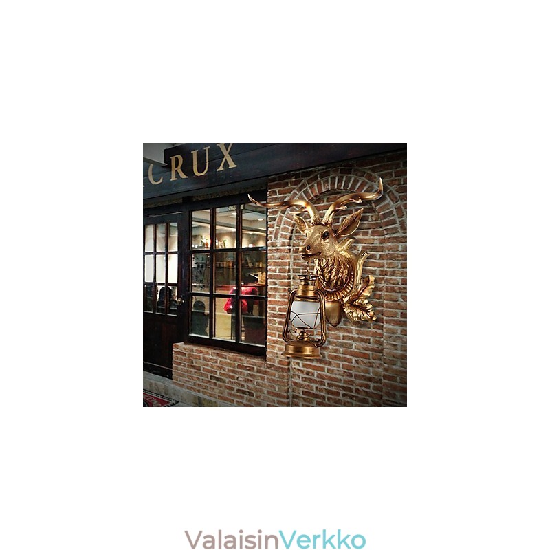 Moderni nykyaikainen perinteinen klassinen maalaismainen Lodge-maalausominaisuus minityyliseen ympäristövaloon