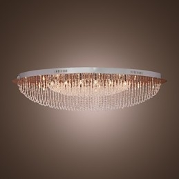 Moderni nykyaikainen Crystal Chrome -tasoteline