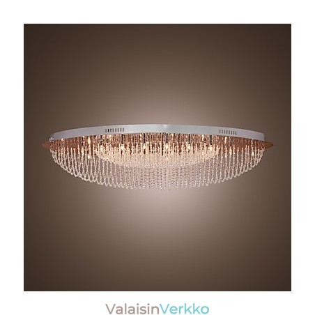 Moderni nykyaikainen Crystal Chrome -tasoteline Moderni nykyaikainen Crystal Chrome -tasoteline