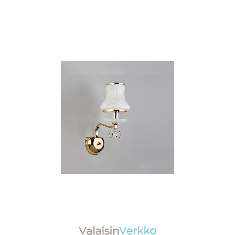 Moderni ja nykyaikainen galvanoitu ominaisuus Crystal Ambient Light -seinävalaisimille