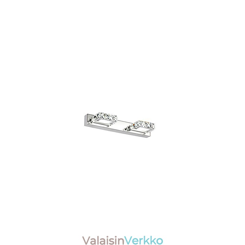 Moderni nykyaikainen Moderni nykyaikainen Chrome-ominaisuus Crystal Ambient Light -kylpyhuoneeseen