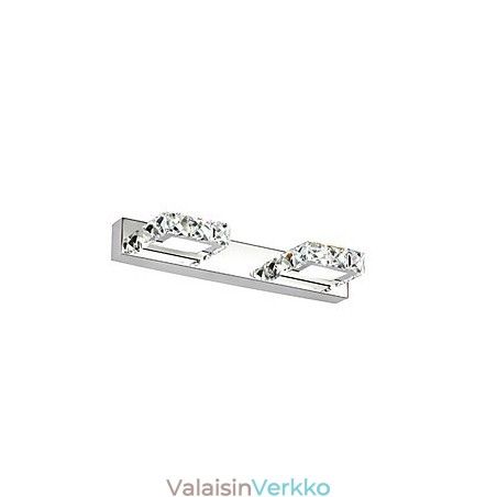 Moderni nykyaikainen Moderni nykyaikainen Chrome-ominaisuus Crystal Ambient Light -kylpyhuoneeseen Moderni nykyaikainen Moderni nykyaikainen Chrome-ominaisuus Crystal Ambient Light -kylpyhuoneeseen