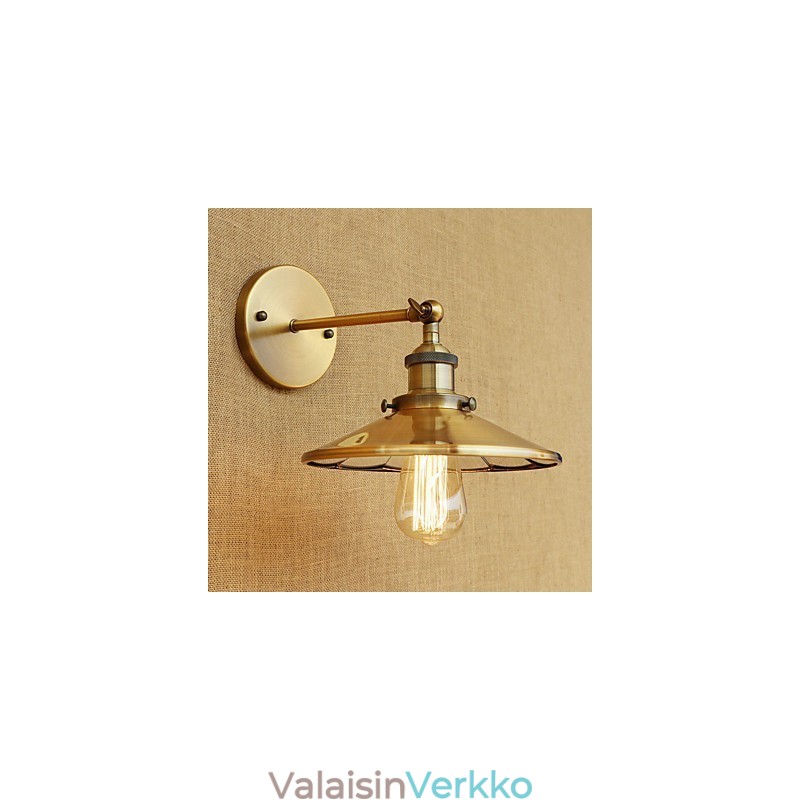 Rustic Lodge Country Retro Galvanoitu ominaisuus minityylisille Ambient Light -seinävalaisimille