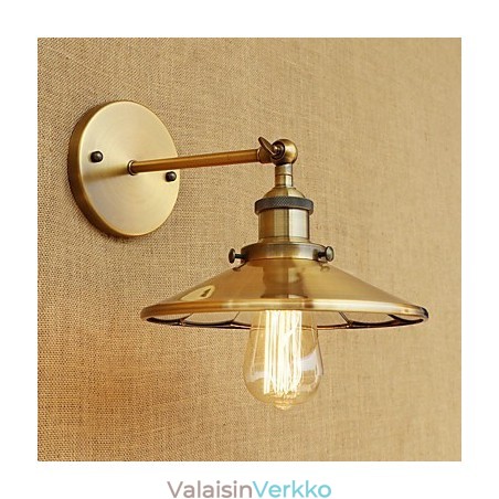 Rustic Lodge Country Retro Galvanoitu ominaisuus minityylisille Ambient Light -seinävalaisimille