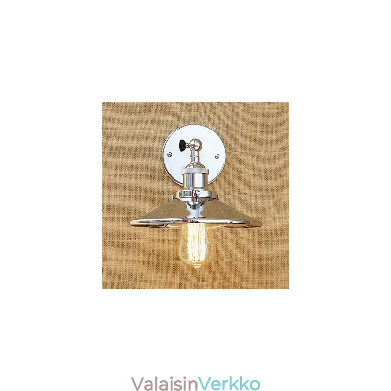 Rustic Lodge Country Retro Galvanoitu ominaisuus minityylisille Ambient Light -seinävalaisimille