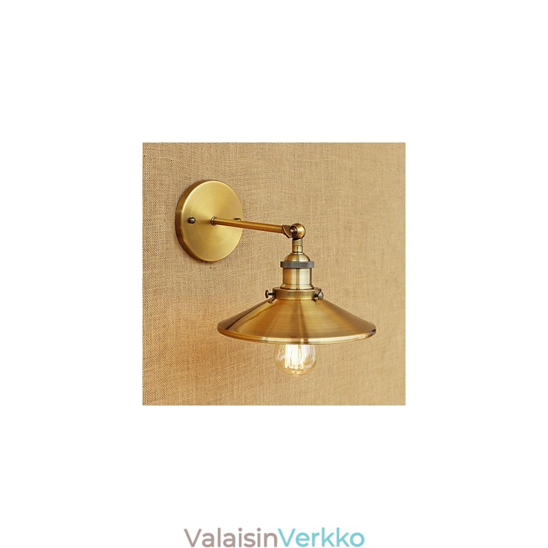 Rustic Lodge Country Retro Galvanoitu ominaisuus minityylisille Ambient Light -seinävalaisimille