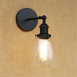 Country Retro Painting Ominaisuus Mini Style Eye Protection Ambient Light -seinälamppuihin
