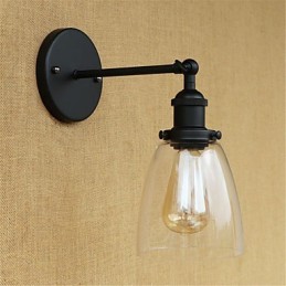 Country Retro Painting Ominaisuus Mini Style Eye Protection Ambient Light -seinälamppuihin