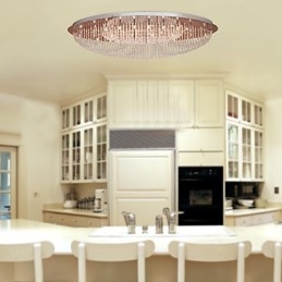 Moderni nykyaikainen Crystal Chrome -tasoteline