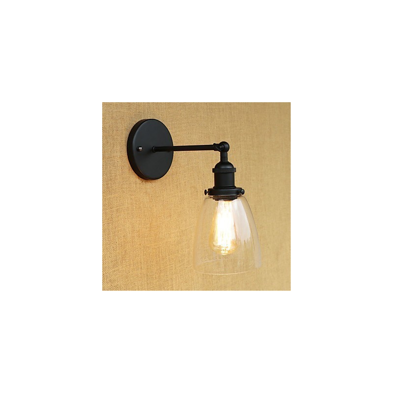 Country Retro Painting Ominaisuus Mini Style Eye Protection Ambient Light -seinälamppuihin