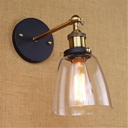Country Retro Painting Ominaisuus Mini Style Eye Protection Ambient Light -seinälamppuihin