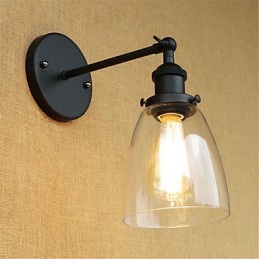 Country Retro Painting Ominaisuus Mini Style Eye Protection Ambient Light -seinälamppuihin