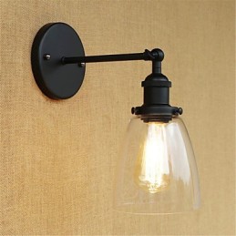 Country Retro Painting Ominaisuus Mini Style Eye Protection Ambient Light -seinälamppuihin