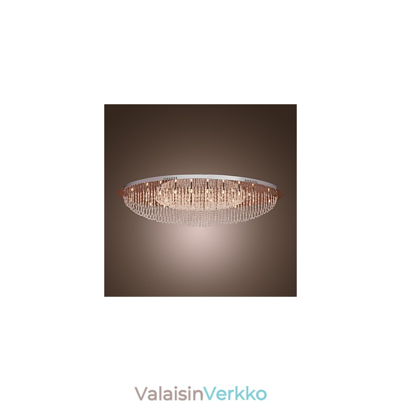 Moderni nykyaikainen Crystal Chrome -tasoteline