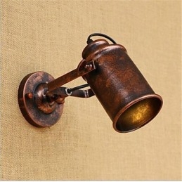 Rustic Lodge Country Retro Painting Feature Mini Style Eye Protection Ambient Light -seinään