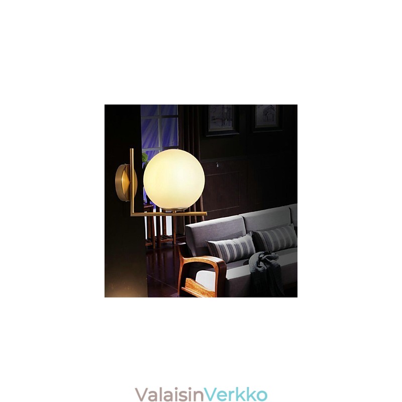Rustic Lodge Country Galvanoitu ominaisuus minityylisille Ambient Light -seinävalaisimille